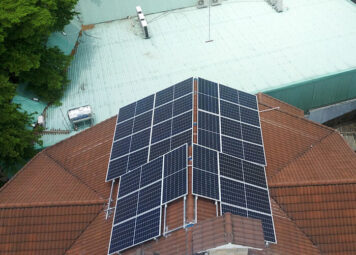 Hoàn thành hệ thống điện mặt trời 10kWp