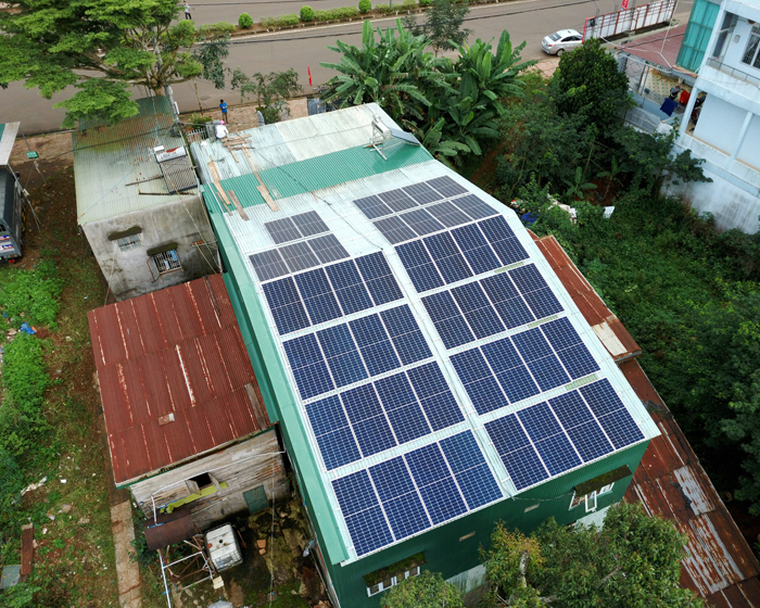 Hoàn thành lắp điện mặt trời áp mái 20 kWp cho anh Lĩnh tại tỉnh Đắk Nông 6