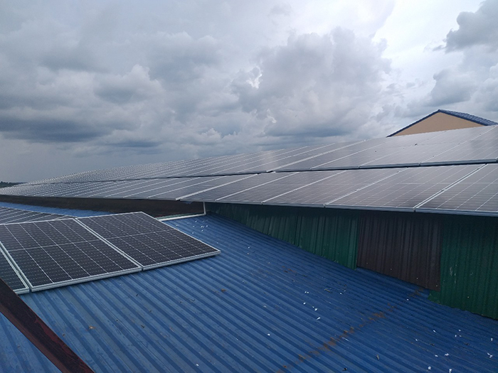Hoàn thành hệ thống năng lượng mặt trời hòa lưới áp mái 90kWp tại Đắk Nông 2