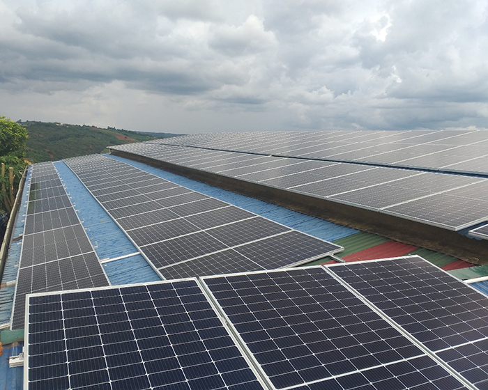 Hoàn thành hệ thống năng lượng mặt trời hòa lưới áp mái 90kWp tại Đắk Nông 3