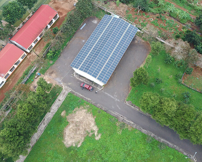 Dự án điện mặt trời Tây Nguyên: Hệ thống 0.269 MWp tại Chư Sê tỉnh Gia Lai 2
