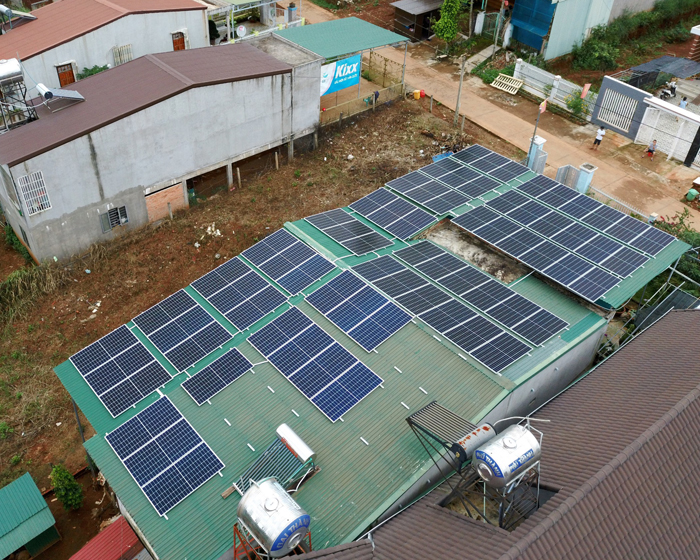 Lắp điện mặt trời áp mái: Hệ thống công suất 30kW tại Đắk Nông 10