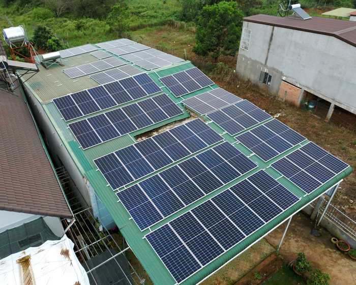 Lắp điện mặt trời áp mái: Hệ thống công suất 30kW tại Đắk Nông 12