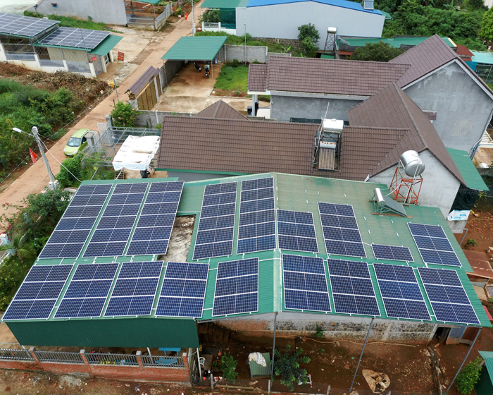 Lắp điện mặt trời áp mái: Hệ thống công suất 30kW tại Đắk Nông 7