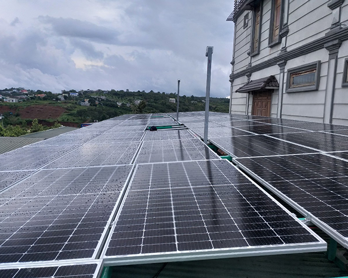 Hoàn thành hệ thống điện năng lượng mặt trời hòa lưới 40kWp tại Đắk Nông 4