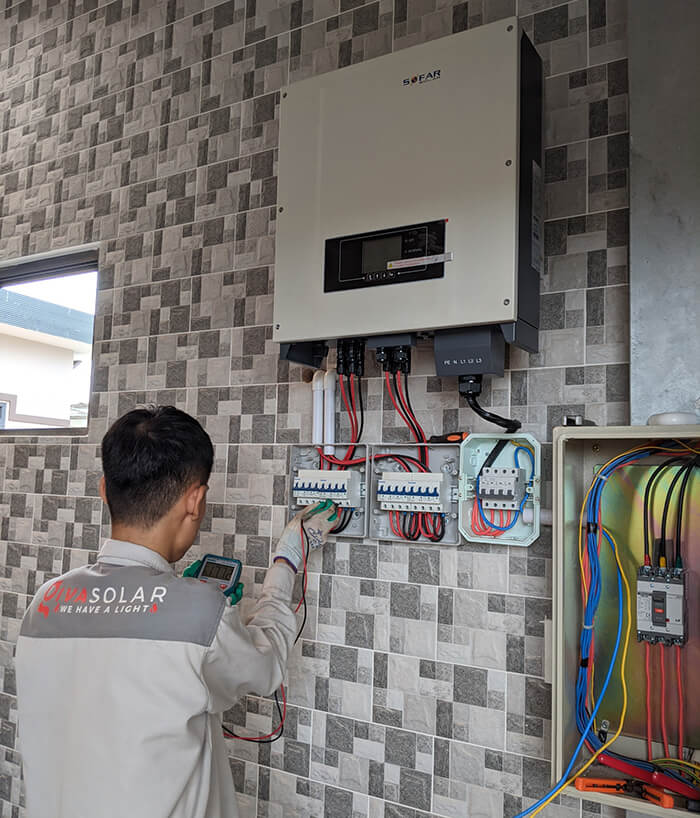 Tăng trưởng điện mặt trời áp mái tại BR-VT và hệ thống 30kWp của anh Thuận 12